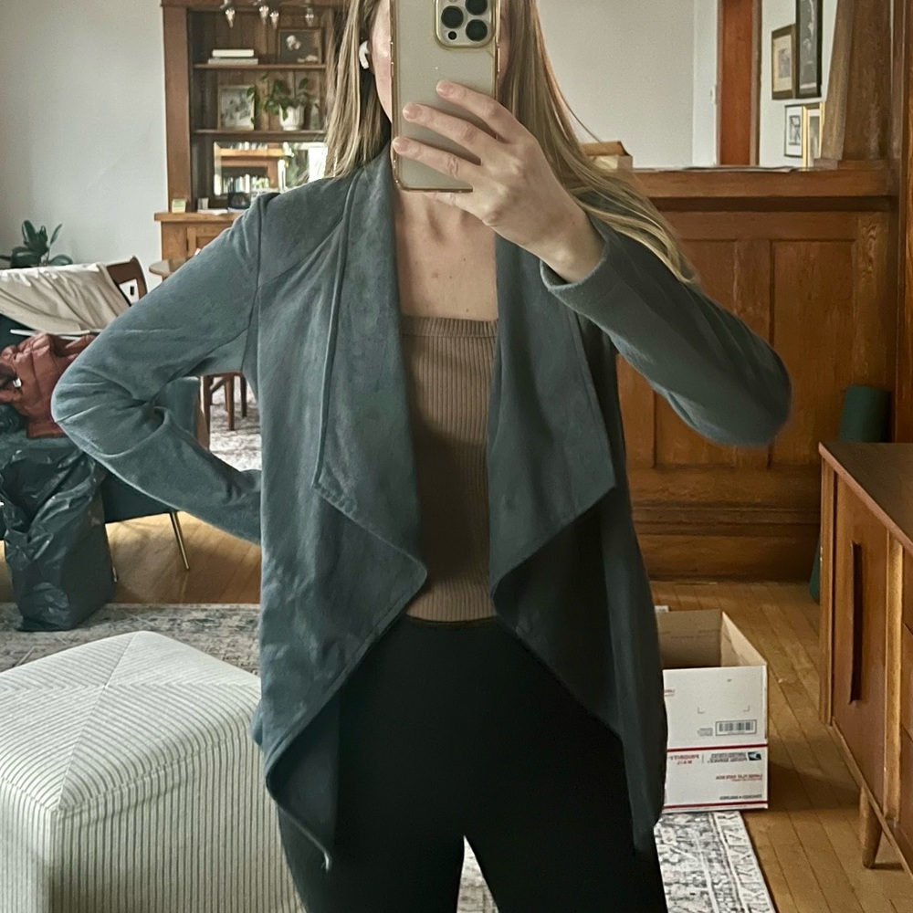 Soft Gray blue jacket